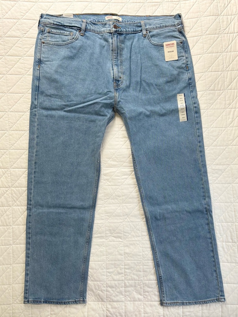 Levi’s Men’s Regular Fit Flex Premium Denim Jeans 46x32